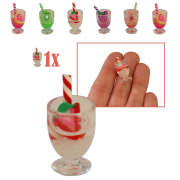 Miniatuur Mocktail Aardbei