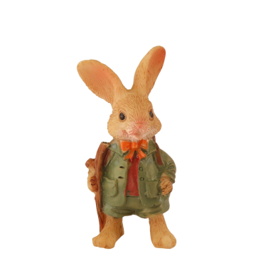 Miniatuur Paashaas met Rugtas