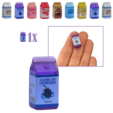 Miniatuur Pakje Melk - Bessen