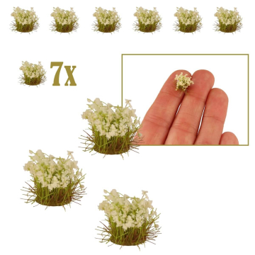 Miniatuur Veldbloemetjes Wit