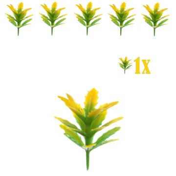 Miniatuur Vetplantje Groen Geel - 2 cm