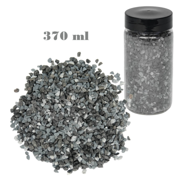Steentjes Zwart-Grijs Medium - 370ml - My Village