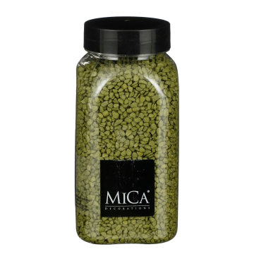 Olijfgroen Decoratie Granulaat - 650ml - Mica Decorations