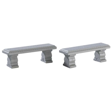 Lemax - Plaza Bench - Set van 2
