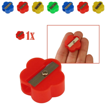 Puntenslijper Bloem - Rood