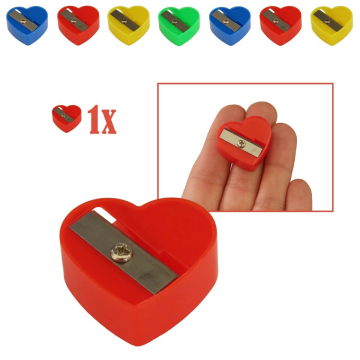 Puntenslijper Hart - Rood