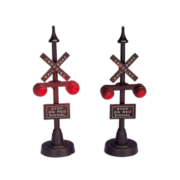 Lemax - Railway Stop Light - Set van 2 - Nu Voorverkoop