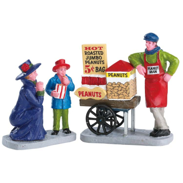 Lemax - Roasted Peanut Treat - Set van 2