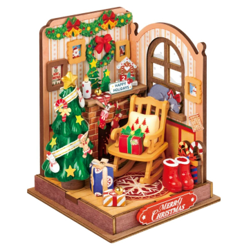Rolife - Christmas Fireplace - 3D DIY Kersthuisje