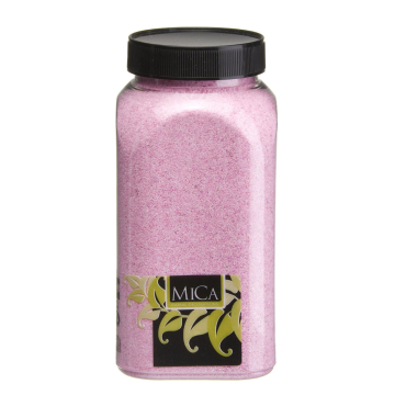 Roze Decoratie Zand 650ml - Mica Decorations