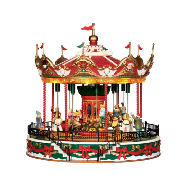 Lemax - Santa Carousel  - Nu Voorverkoop