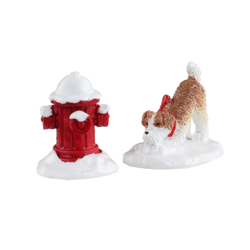 Lemax - Snow Hydrant - Set van 2