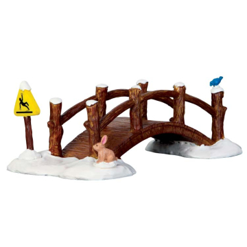 Lemax - Split Rail Footbridge
