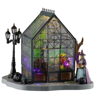 Spooky Town - Agatha's Greenhouse - Met Licht 