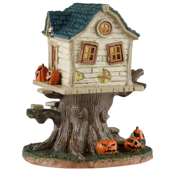 Spooky Town - Skull Tree House - Met Licht 