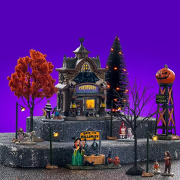 Spooky Town - Creatures Of The Night Pet Shop Set