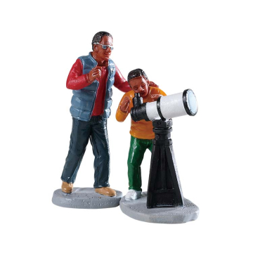 Lemax - Stargazing - Set van 2
