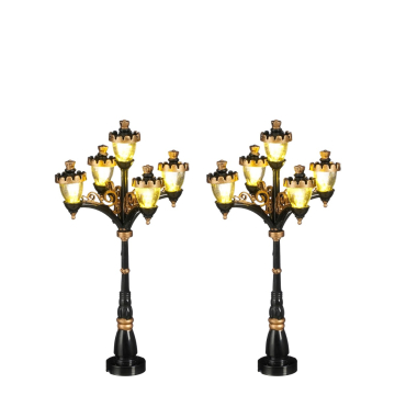 Luville - Street Lamp 5-Light - Set van 2 - Nu Voorverkoop