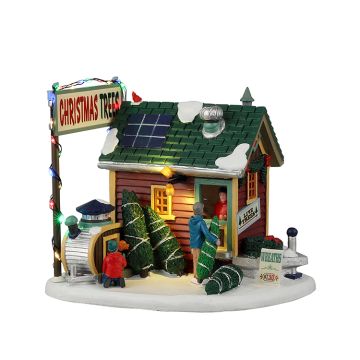Lemax - Tiny House Tree Lot