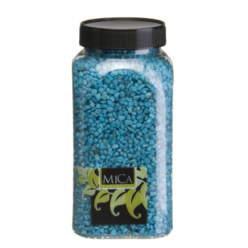 Turkoois Decoratie Granulaat  650ml -Mica Decorations
