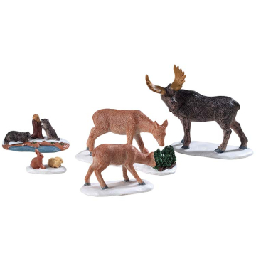 Lemax - Wild Animals - Set van 5
