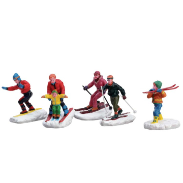 Lemax - Winter Fun Figurines - Set van 5