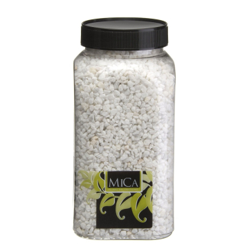 Wit Decoratie Granulaat 650ml - Mica Decorations