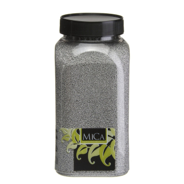 Zilver Decoratie Zand 650ml - Mica Decorations