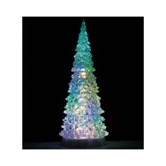 Lemax - Crystal Lighted Tree 4 Color Changeable And Color - XL - Nu Voorverkoop  