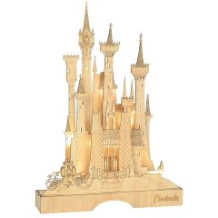 Department 56 - Cinderella Illuminated Castle