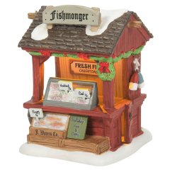 Department 56 - Fishmonger - Nu Voorverkoop