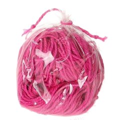 Jute Touw Fuchsia Roze - 50 gram