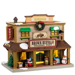 Lemax - Brown Buffalo Trading Post