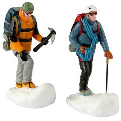 Lemax - Mountaineers - Set van 2