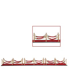 Lemax - Red Carpet  - Set van 7