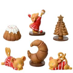 Lumineo - Mouse Bakery Figurine Set A