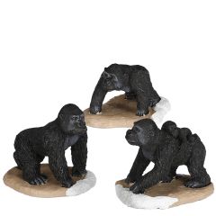 Luville - Gorilla Family - Set van 3