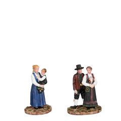 Luville - Folklore People - Set of 2