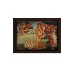 Miniatuur Schilderij De Geboorte van Venus - Sandro Botticelli