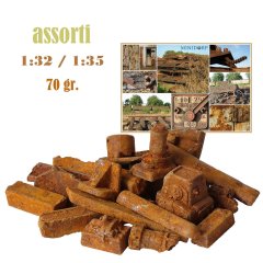 Miniatuur Schroot Roest - 70 Gram