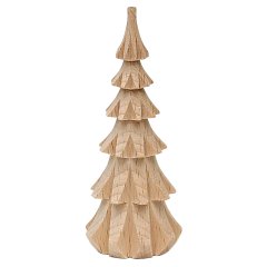 Sigro - Grote Houten Sparrenboom 9 cm