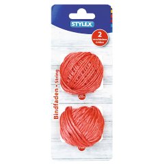 Rollen Rood Touw - 2 stuks - Stylex