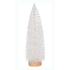 Witte Glitter Kerstboom 25 cm - House of Seasons