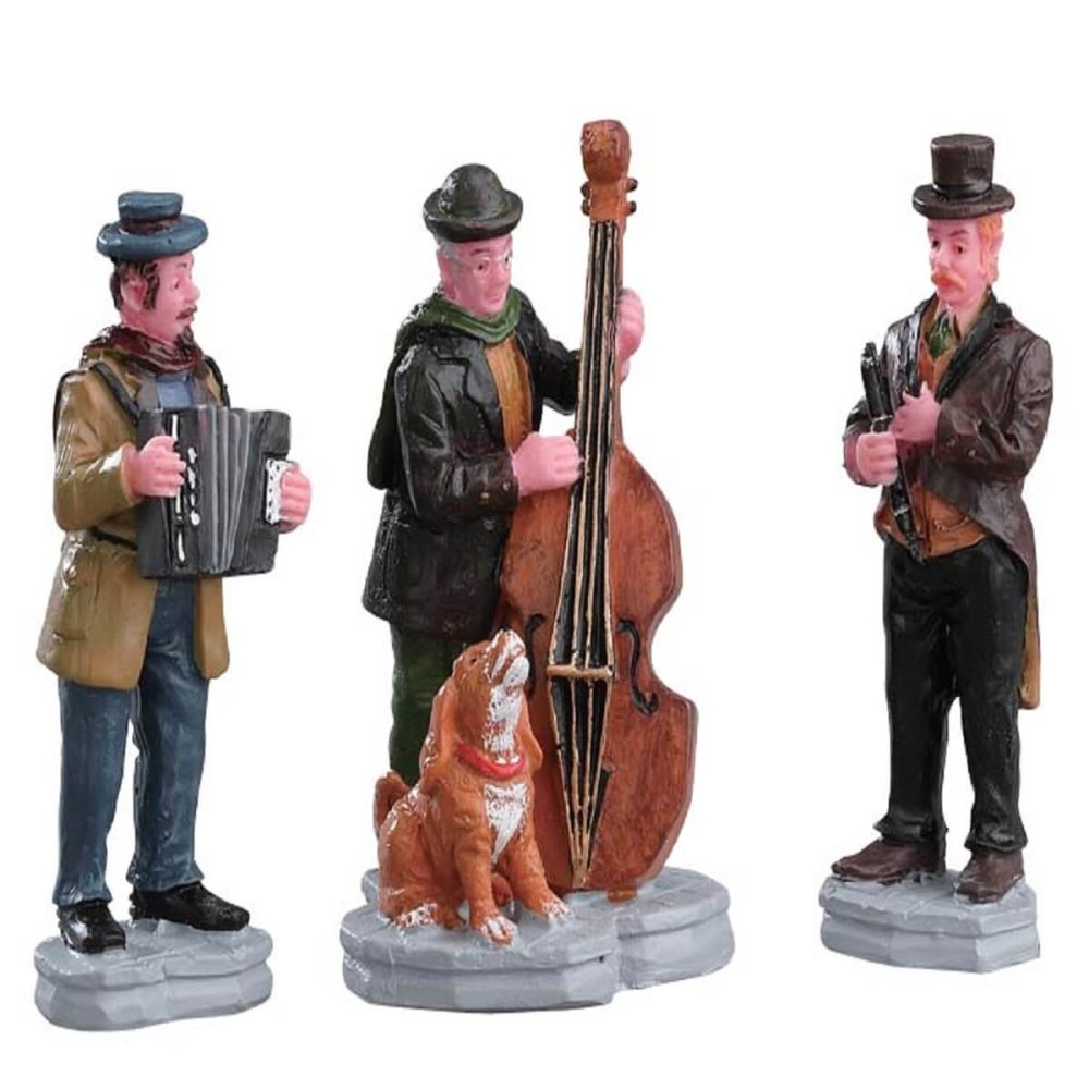 Lemax - Streetside Trio - Set van 3 - Nu Voorverkoop - - Polyresin - 0728162520357