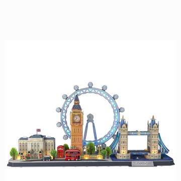 3D Puzzel City Line London LED