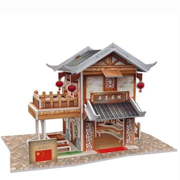 3D Puzzel Leming Teahouse China