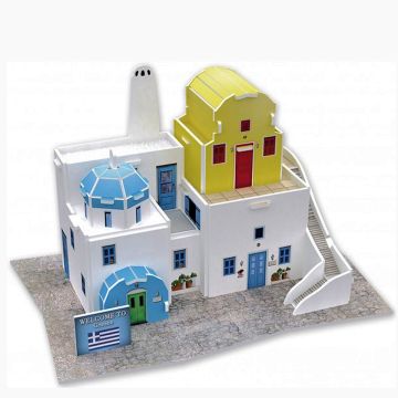 3D Puzzel Traditional Residence Greece