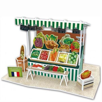 3D Puzzel Vegetable Stall France