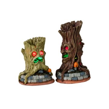 Spooky Town - Spooky Tree Trunks - Set van 2