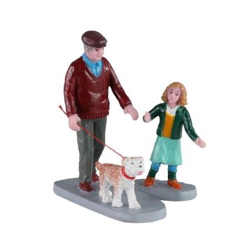 Lemax - Afternoon Stroll set of 2